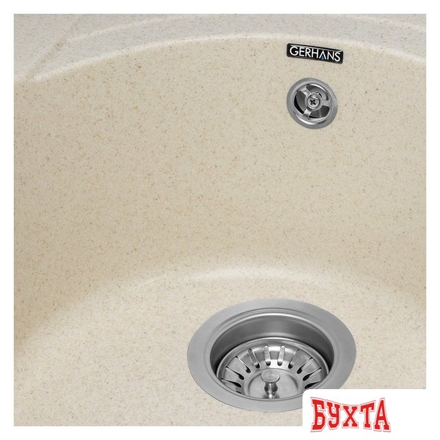 Кухонная мойка Gerhans A01 (бежевый) 4