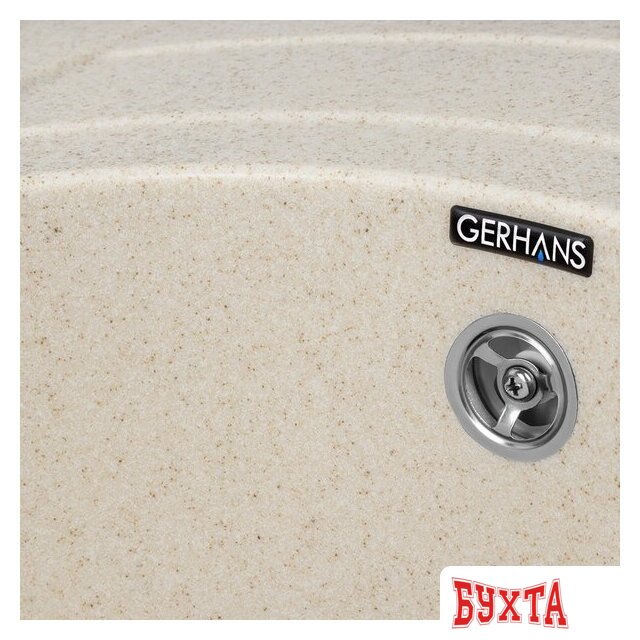 Кухонная мойка Gerhans A01 (бежевый) 5