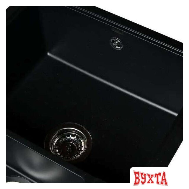 Кухонная мойка Wisent WQ580-25 (оникс) 4