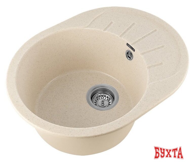 Кухонная мойка Gerhans A03 (бежевый) 3