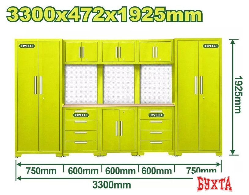 Шкаф Dyllu DTCS3A08