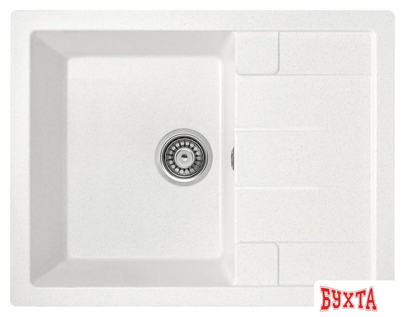 Кухонная мойка Gerhans B22 (белый)
