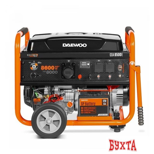 Бензиновый генератор Daewoo Power GDA 9500E 3