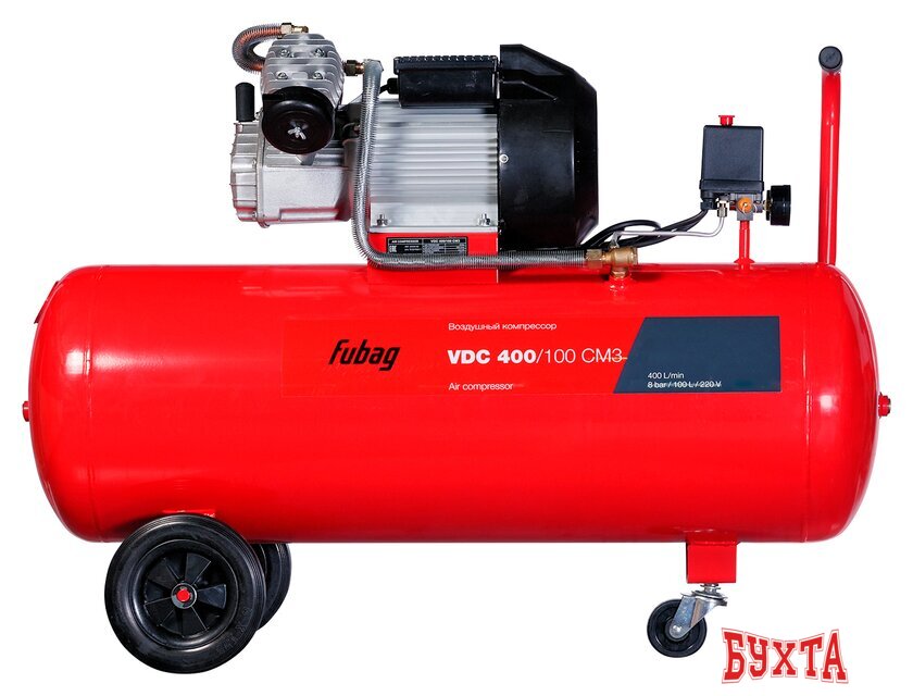 Компрессор Fubag VDС 400/100 CM3 3
