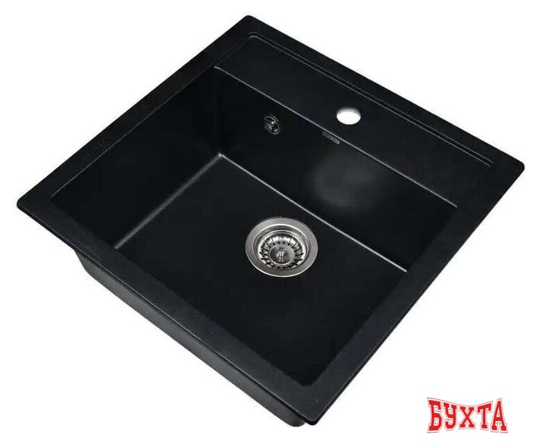 Кухонная мойка Wisent W510-25 (оникс) 2