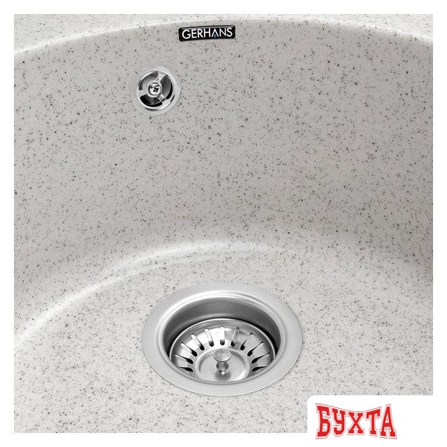 Кухонная мойка Gerhans A04 (серый) 4