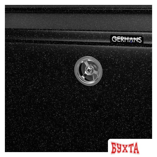 Кухонная мойка Gerhans A12 (черный) 5