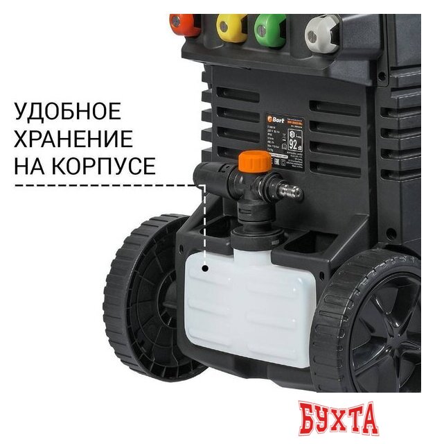 Мойка высокого давления Bort BHR-2000M-Pro 5