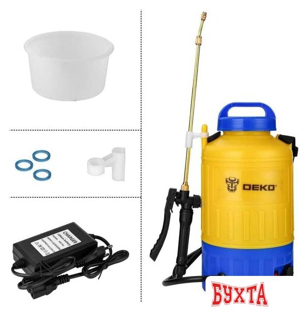 Аккумуляторный опрыскиватель Deko DKSP09 5 л 1