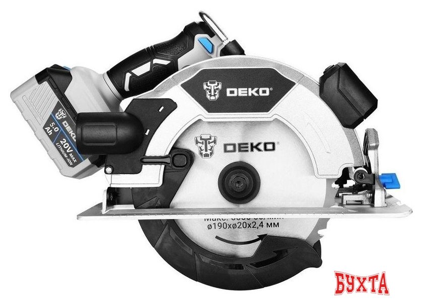 Дисковая (циркулярная) пила Deko CSDU20 PRO 083-1105 (с 1-им АКБ) 3