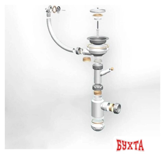 Кухонная мойка Gerhans В19 (оникс) 5