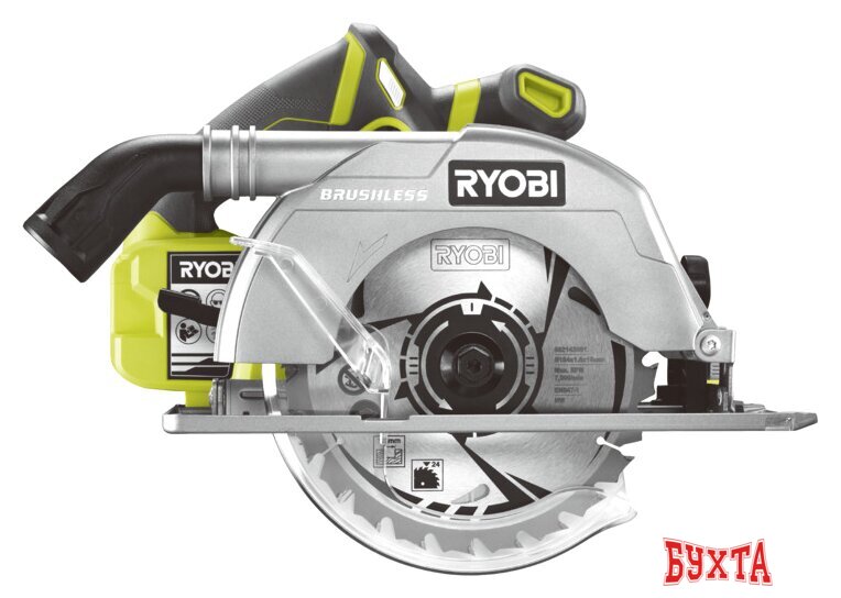 Дисковая (циркулярная) пила Ryobi R18CS7-0 5133002890 (без АКБ) 2
