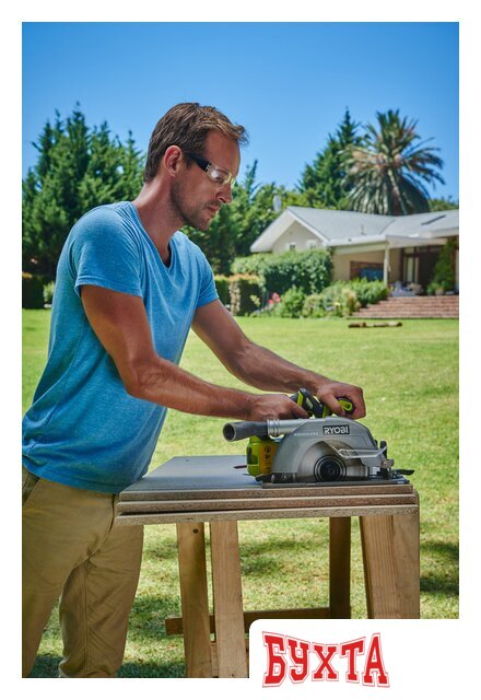 Дисковая (циркулярная) пила Ryobi R18CS7-0 5133002890 (без АКБ) 4