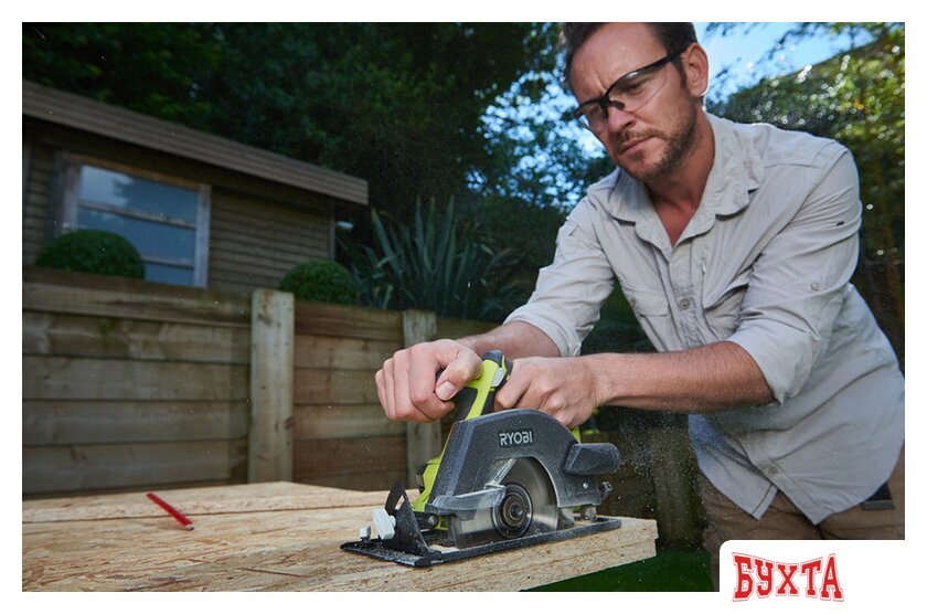 Дисковая (циркулярная) пила Ryobi R18CSP-0 5133002628 (без АКБ) 3