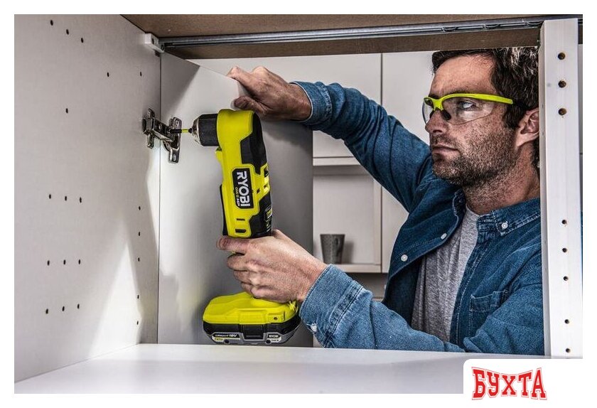 Угловая дрель Ryobi RAD18C-0 5133004949 (без АКБ) 4