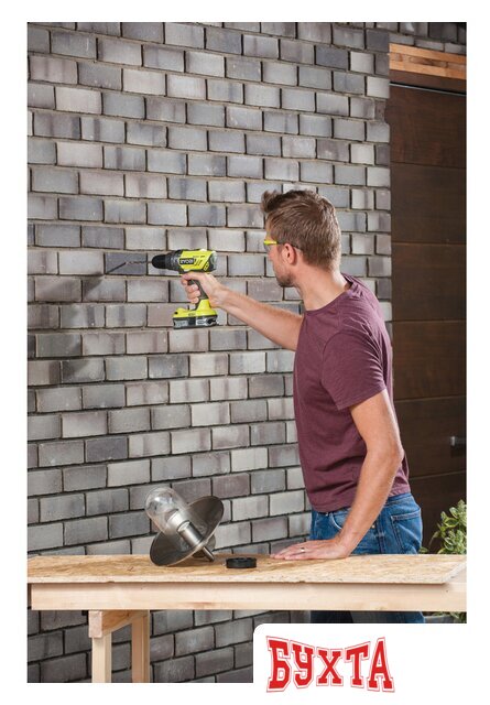Ударная дрель-шуруповерт Ryobi R18PD3-0 5133002888 (без АКБ) 3