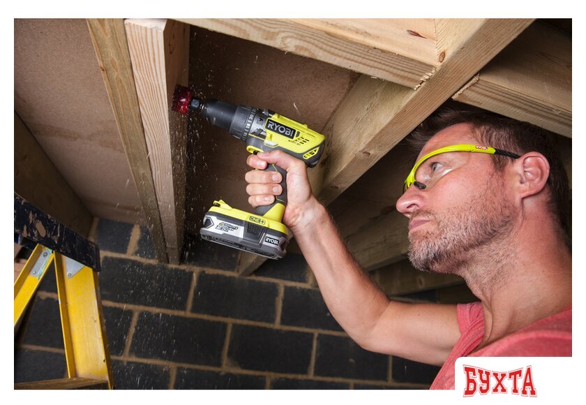 Ударная дрель-шуруповерт Ryobi R18PD3-0 5133002888 (без АКБ) 4