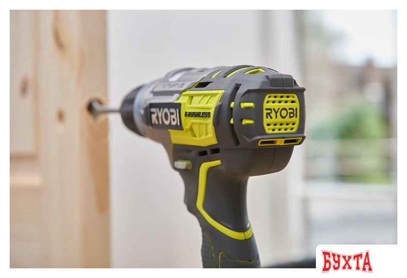 Ударная дрель-шуруповерт Ryobi R18PDBL-0 5133002438 (без АКБ) 3