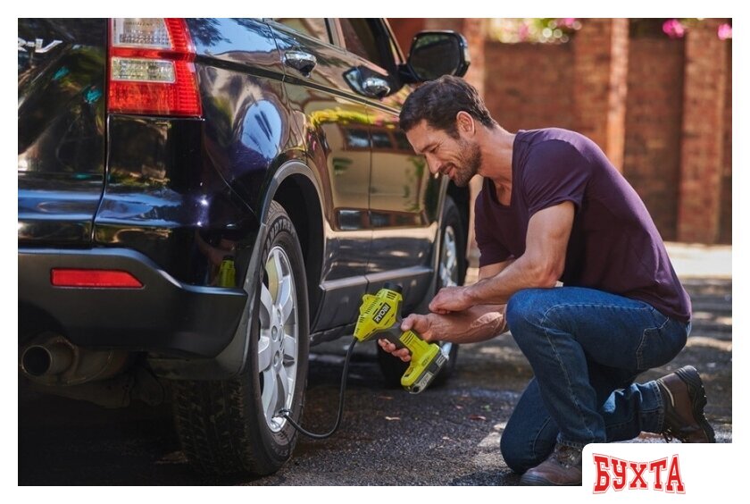 Автомобильный компрессор Ryobi R18PI-0 (без аккумулятора) 5