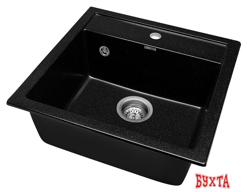 Кухонная мойка Gerhans A11 (оникс) 3