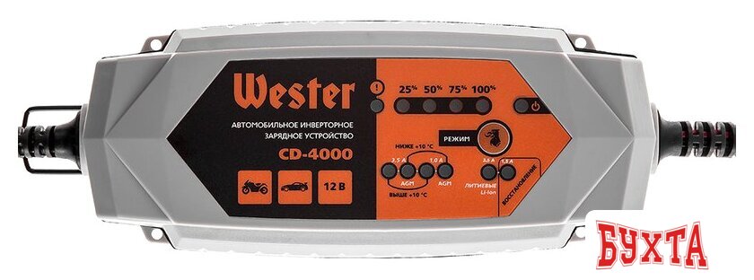 Зарядное устройство Wester CD-4000 2