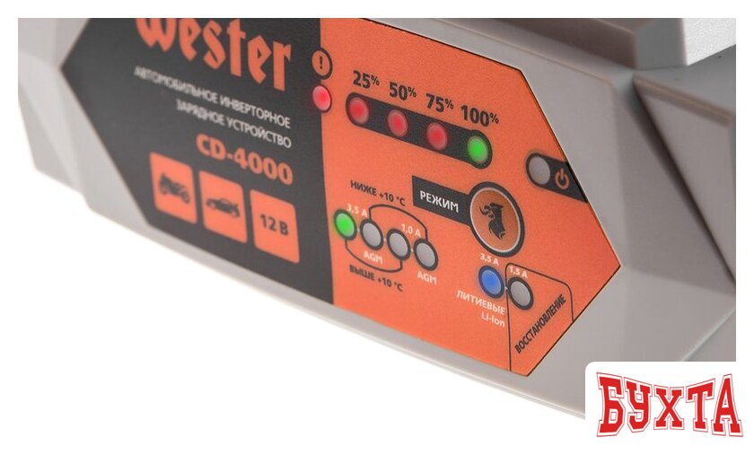 Зарядное устройство Wester CD-4000 4