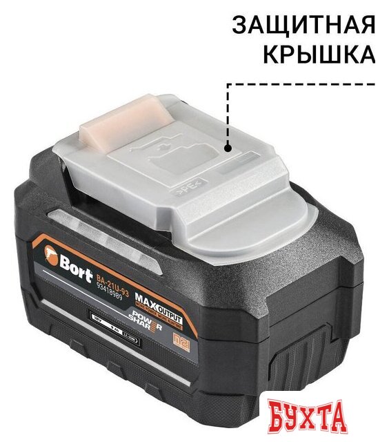 Аккумулятор Bort BA-21U-93 93418989 (18В/9 Ah) 5
