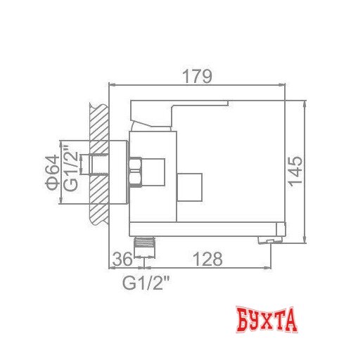 Смеситель Ledeme H33 L3233 5