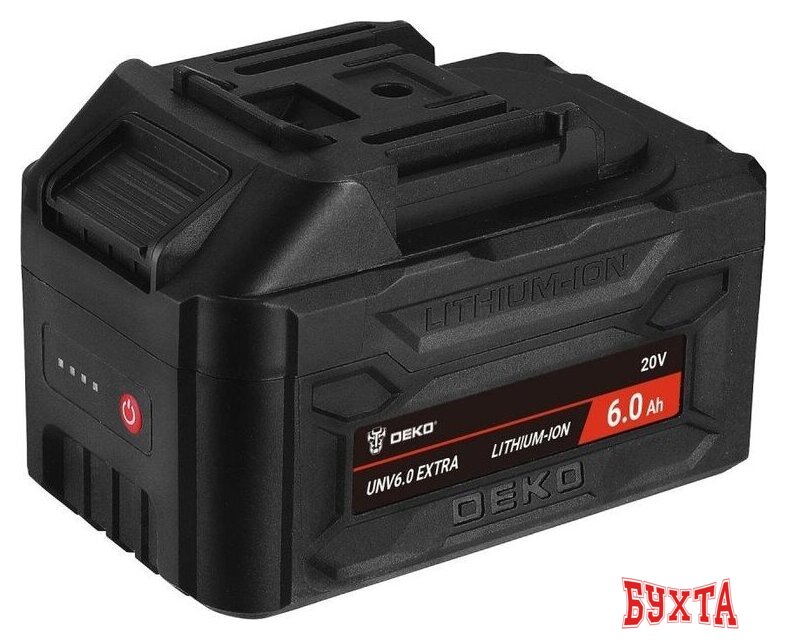Аккумулятор для инструмента Deko UNV6.0 Extra 063-4498 (20В/6 Ач) 2