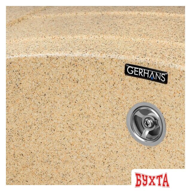 Кухонная мойка Gerhans A01 (песочный) 5