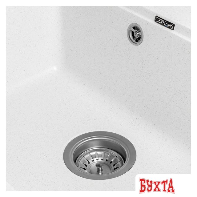 Кухонная мойка Gerhans A12 (белый) 4