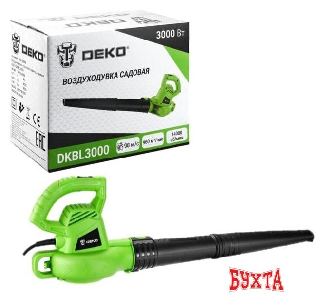 Садовая воздуходувка Deko DKBL3000 2