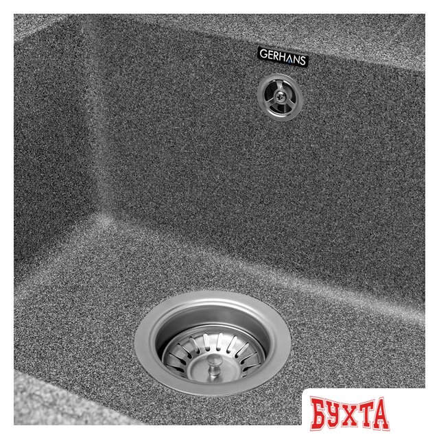 Кухонная мойка Gerhans B15 (графит) 4