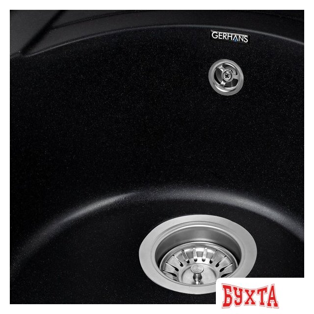 Кухонная мойка Gerhans A01 (оникс) 4