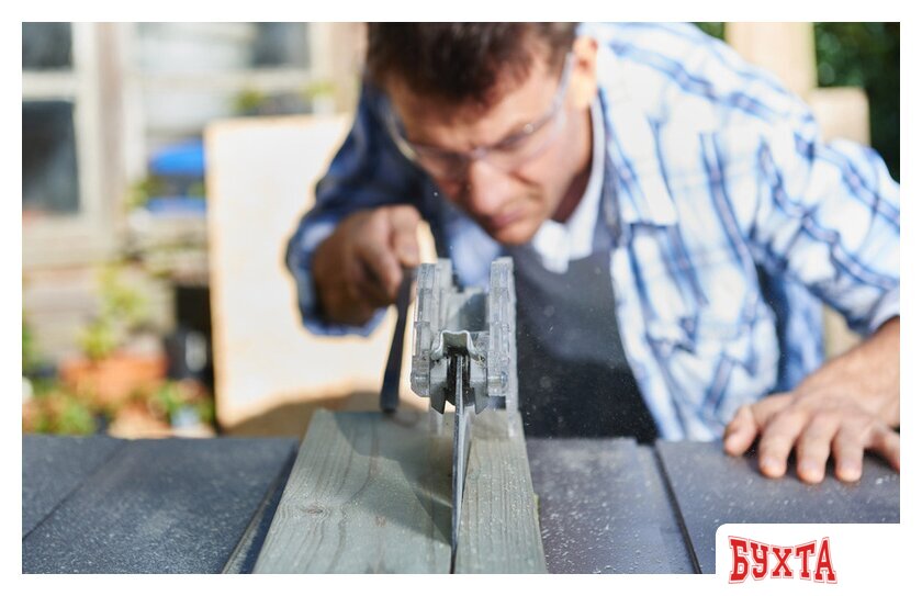 Распиловочный (циркулярный) станок Ryobi RTS1800EF-G 2