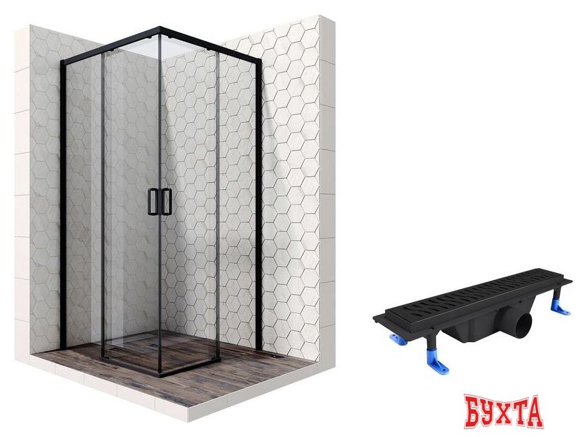 Душевой уголок Ambassador Set 11011203-ST2