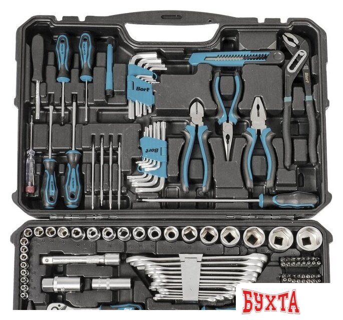 Набор домашнего мастера Bort BTK-150 (150 предметов) 3