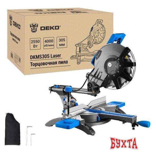 Торцовочная пила Deko DKMS305 Laser 084-1060