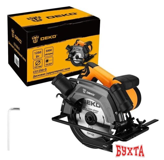 Дисковая (циркулярная) пила Deko CS1250-D 083-1100