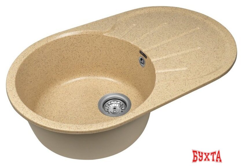 Кухонная мойка Gerhans A02 (песочный) 3