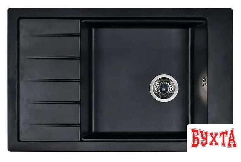 Кухонная мойка Wisent WP780-25 (оникс) 1