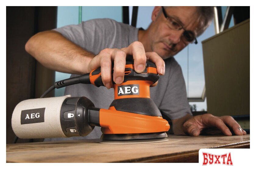 Эксцентриковая шлифмашина AEG Powertools EX 125 ES 4