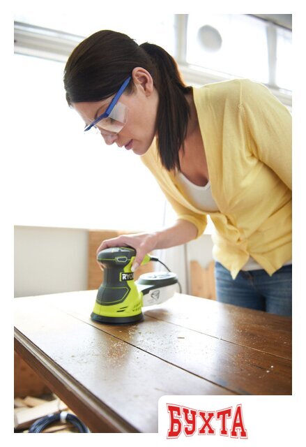 Эксцентриковая шлифмашина Ryobi ROS300A 4