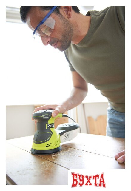 Эксцентриковая шлифмашина Ryobi ROS300A 5