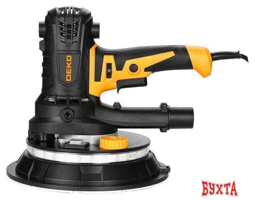 Эксцентриковая шлифмашина Deko DKWS1050 LED 083-1036 3