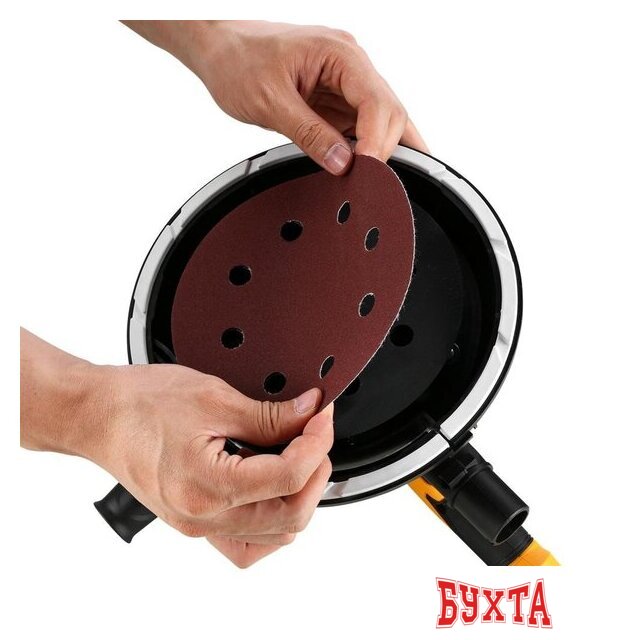 Эксцентриковая шлифмашина Deko DKWS1050 LED 083-1036 4