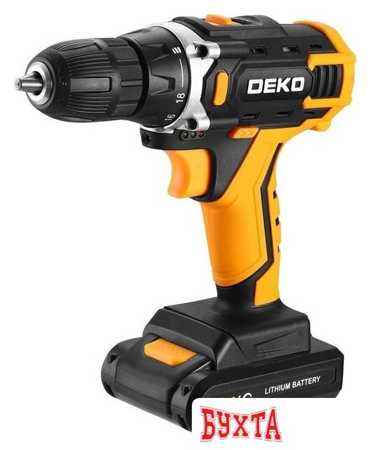 Дрель-шуруповерт Deko Banger 20V ONE+ 083-1116 (с 1-им АКБ) 2