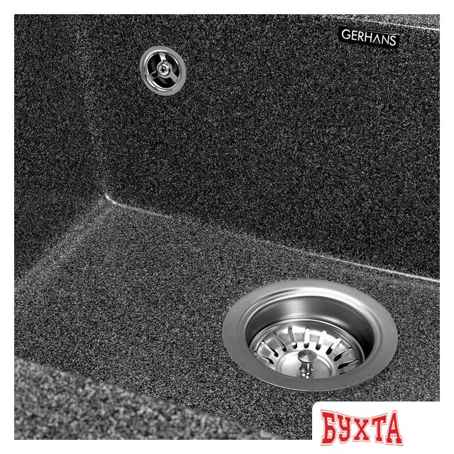 Кухонная мойка Gerhans A11 (графит) 4