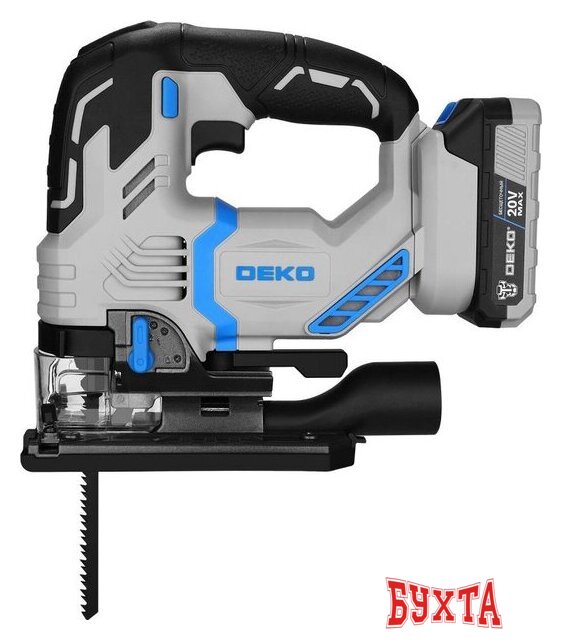 Электролобзик Deko DKJS20 PRO 083-1125 (с 2-мя АКБ, кейс) 4