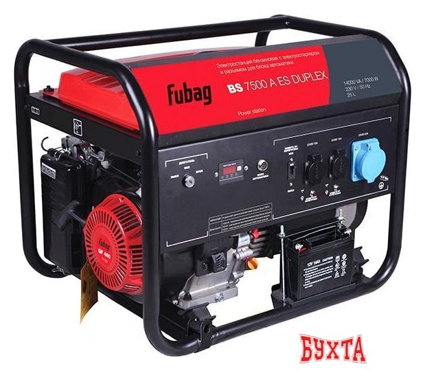 Бензиновый генератор Fubag BS 7500 A ES Duplex
